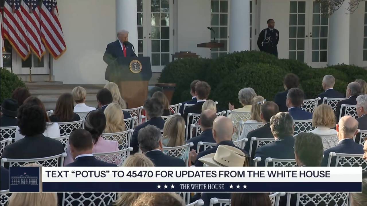 The White House - President Trump on Charlie Kirk: “We are entering his name forever into the eternal roster of true American heroes”