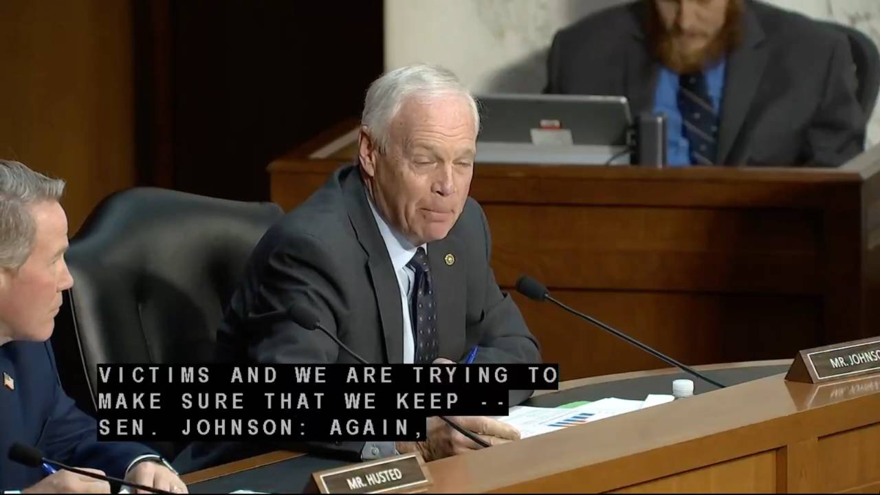 Senate Aging - Sen. Johnson (R-WI): “All that’s happening is we’re going back to the original Obamacare”
