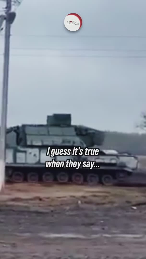 Farmers stealing Russian tanks