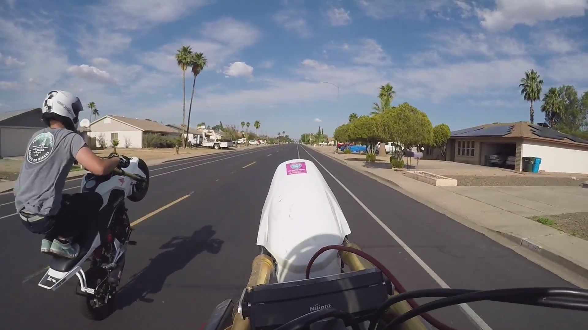 How not to ride a motorcycle