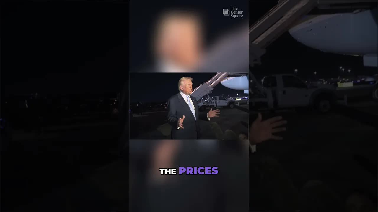 President Trump says his administration is reducing prices after 'highest inflation'