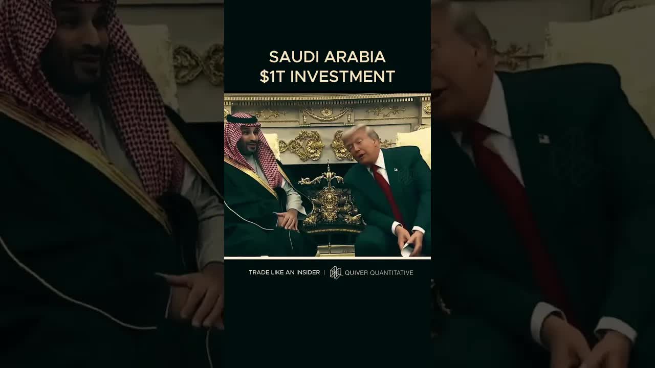 BREAKING: Saudi Arabia announces that they will invest almost $1T in the United States