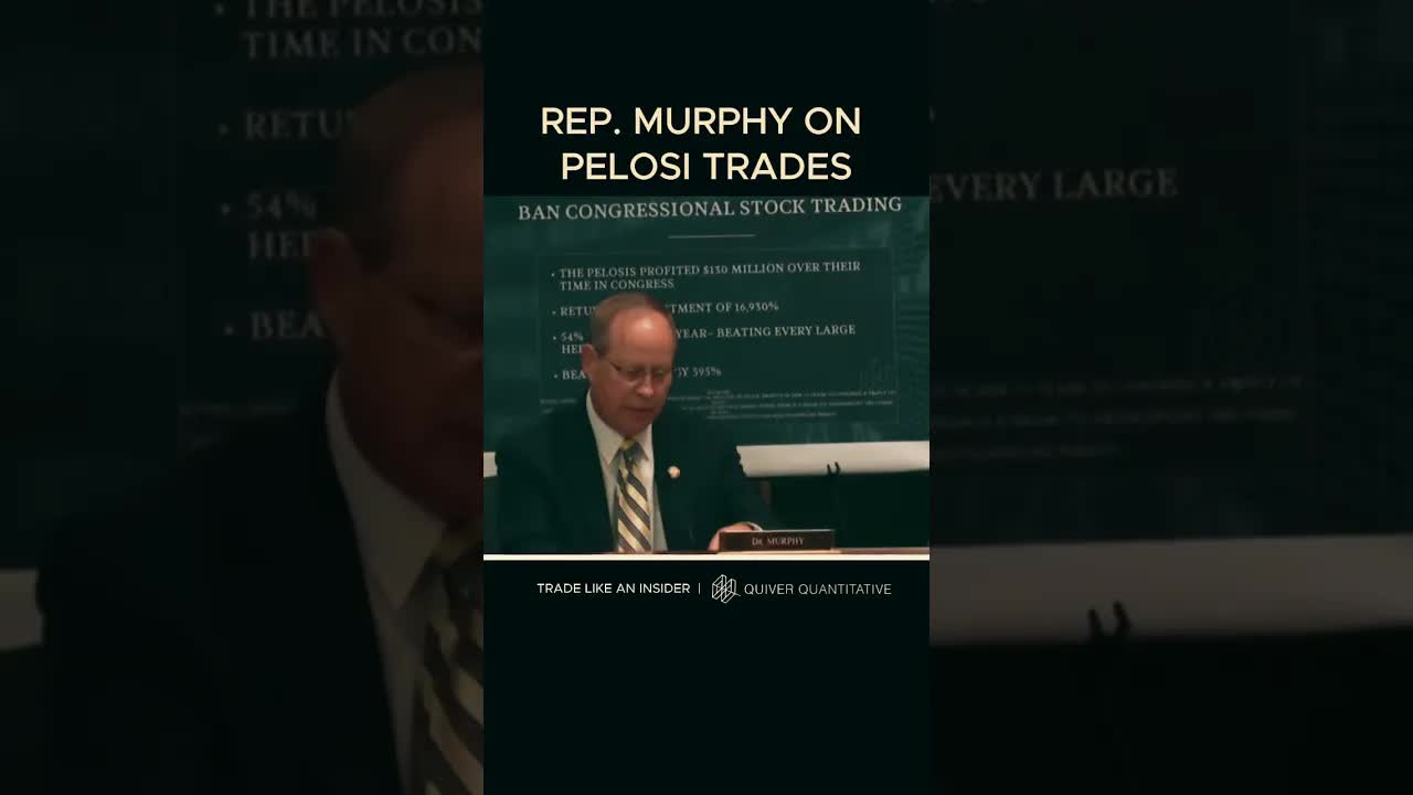 Rep. Murphy on Pelosi stock trades