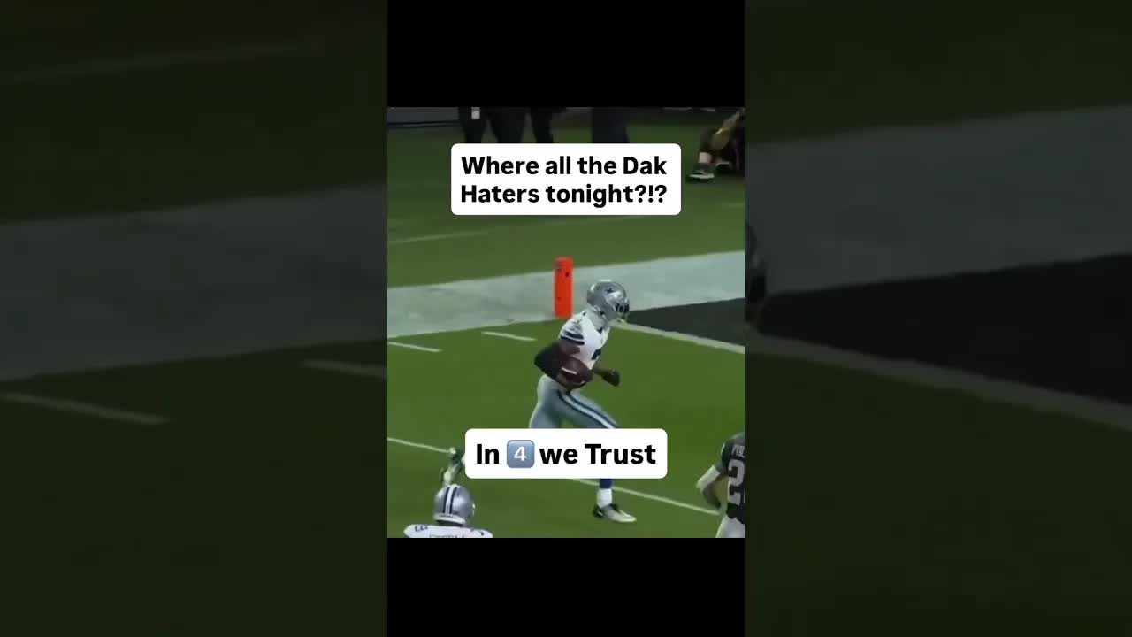 #Cowboys Dak Prescott One Game At A TIME...