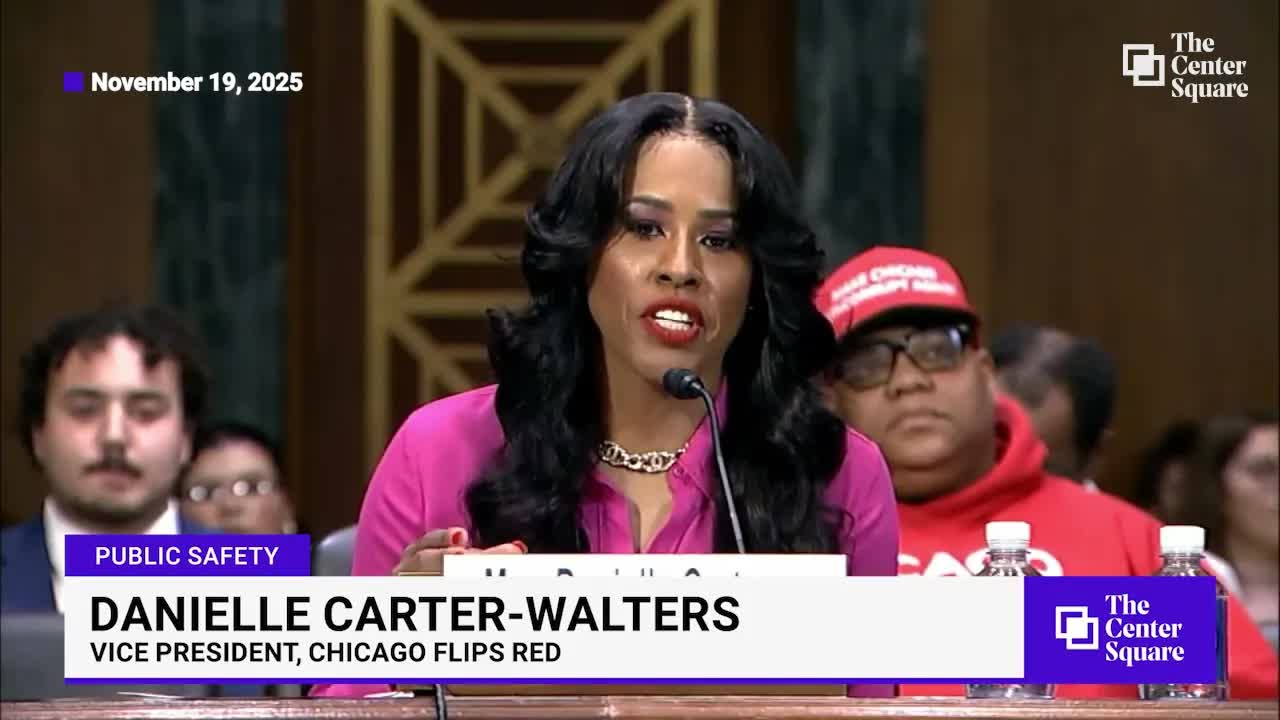 Dems leave, Chicago Flips Red VP testifies at Senate Judiciary Committee hearing