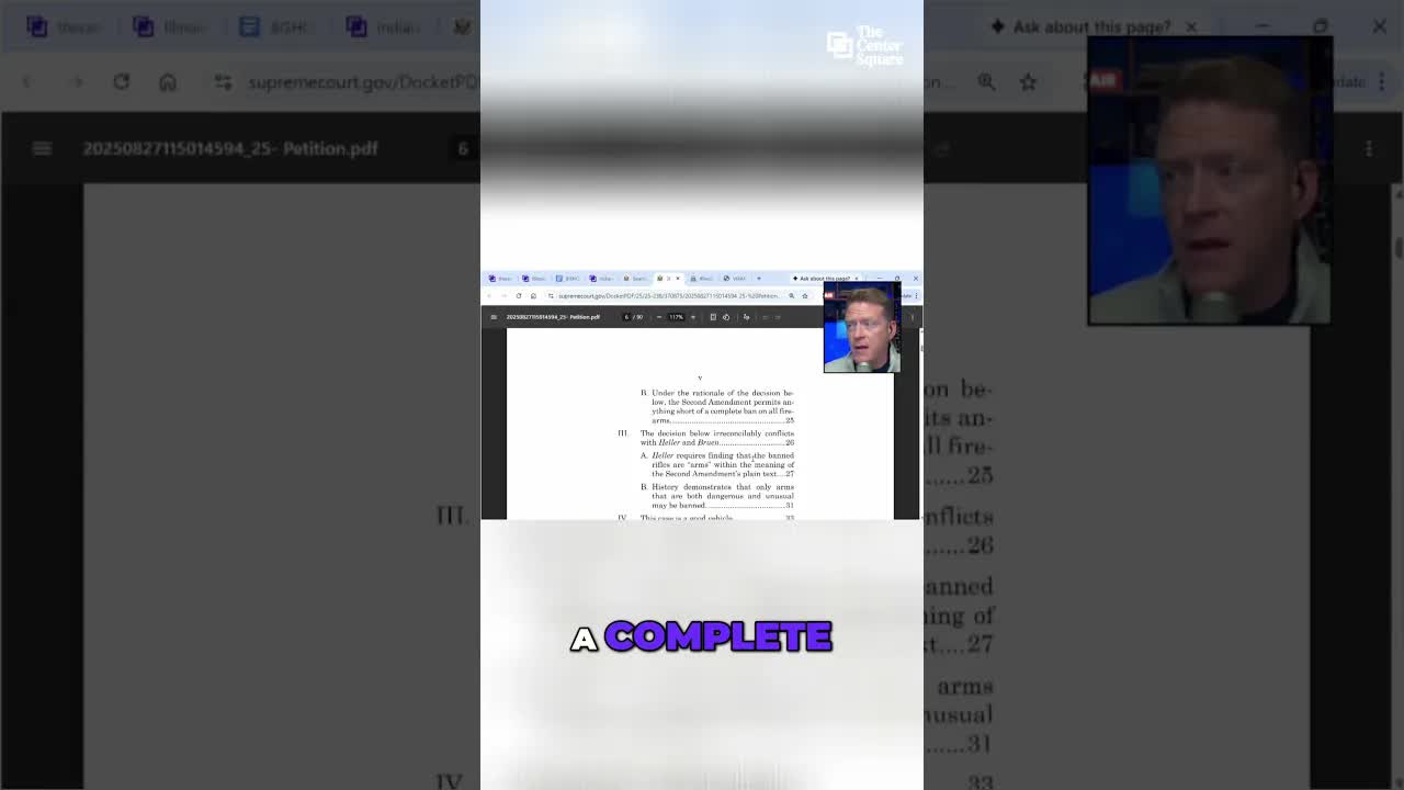 Appeal claims lower courts misapplied Second Amendment precedents