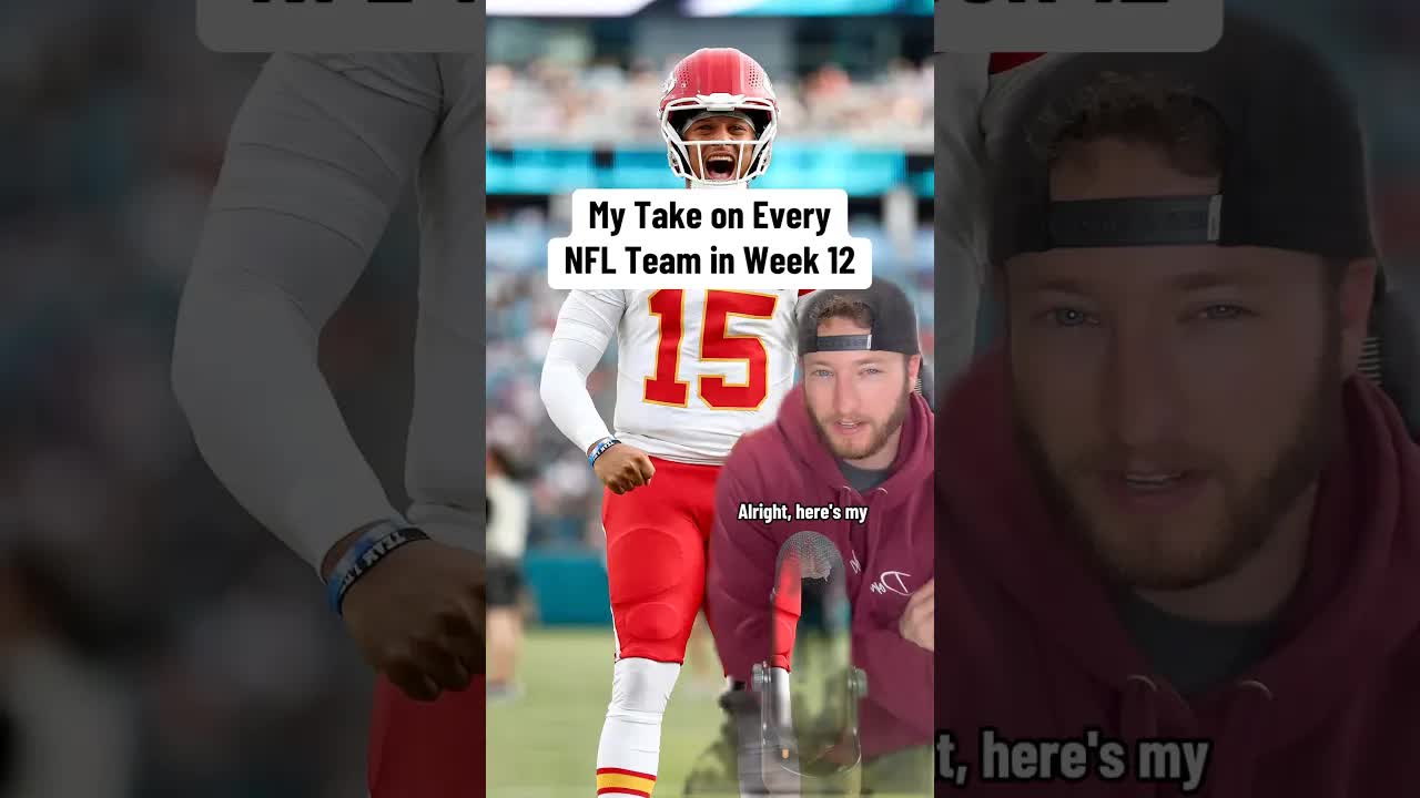 Recapping Week 12 in the NFL 🏈