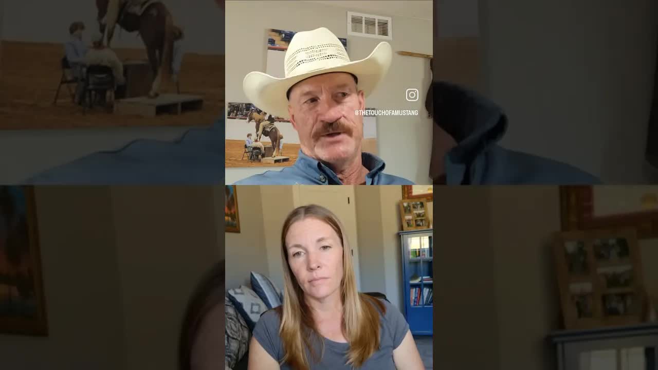 Sometimes, horses somehow know, and offer their help...