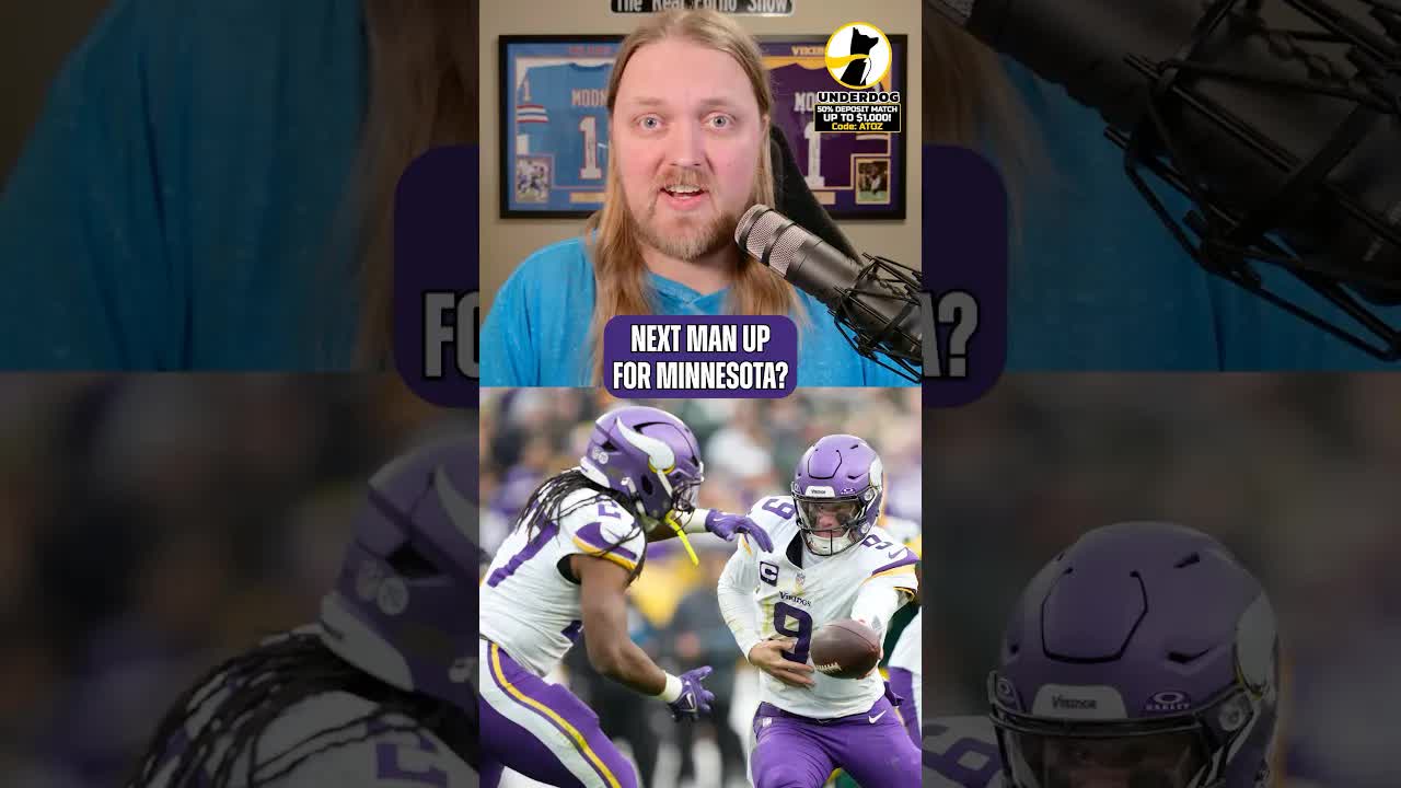 The #Vikings may be forced to turn to the young backup if JJ can’t go. #quarterback #atozsports #nfl