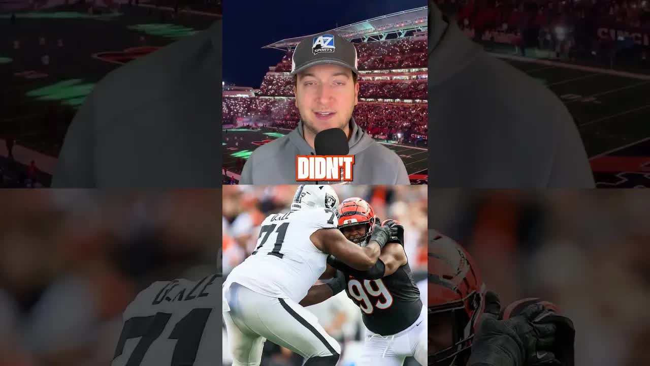 This former first-rounder is COOKING for the #Bengals #nfl #cincinnati #whodey #fyp #fypシ #shorts