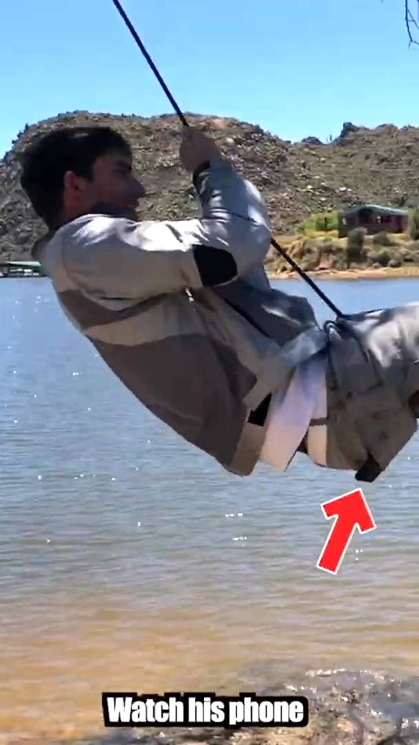 Dropped item ends up in most unfortunate location imaginable during ride