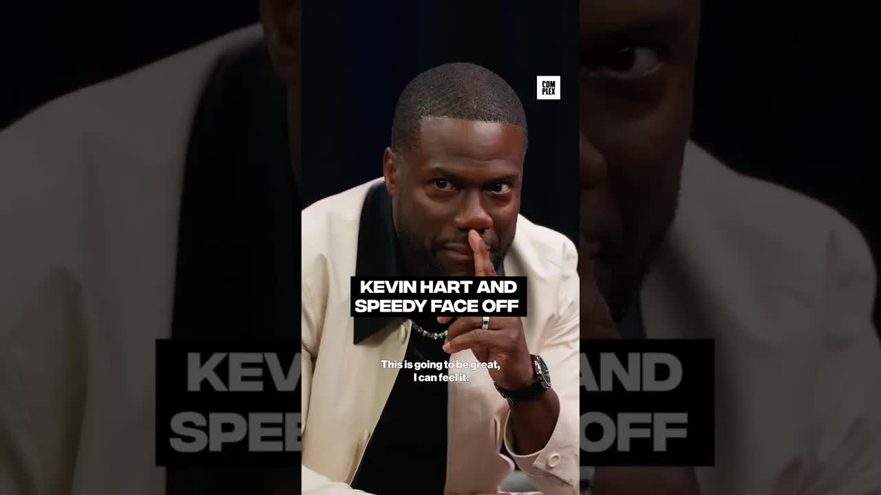 I could watch Speedy and Kevin Hart go at it all day. 😭 #360WithSpeedy