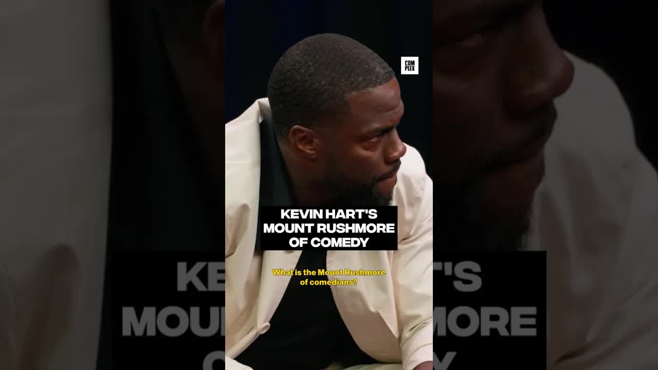 Kevin Hart didn’t miss with his comedian Mount Rushmore 🐐 #360WithSpeedy