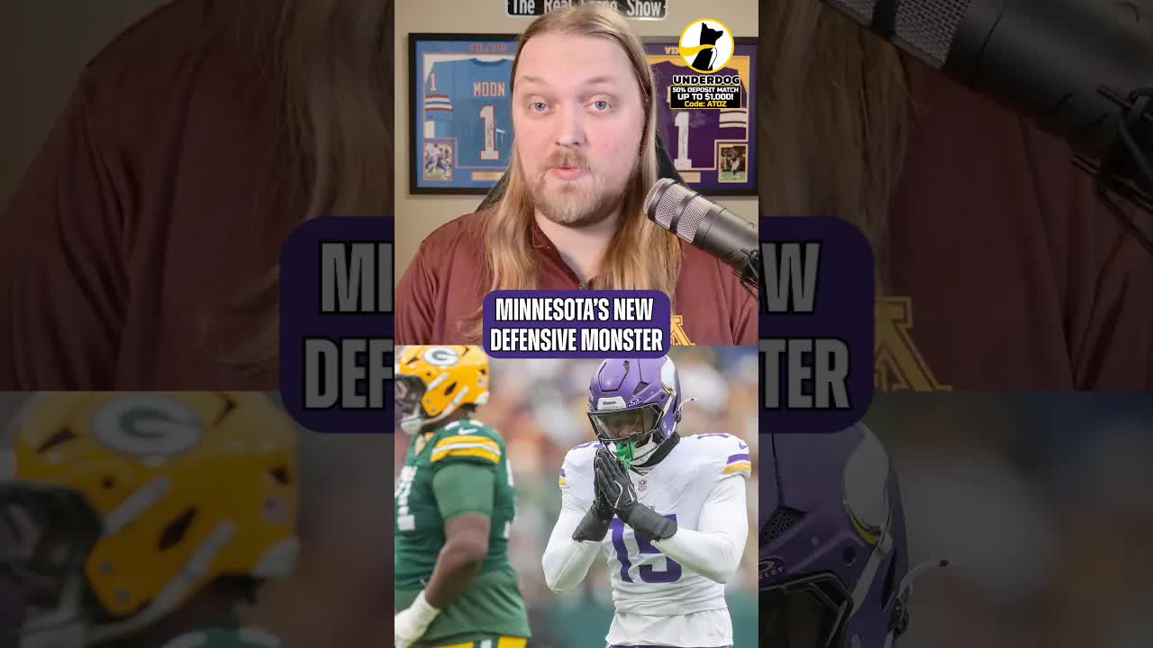 #Vikings EDGE Dallas Turner has been on a small tear lately. #minnesotavikings #atozsports #nfl