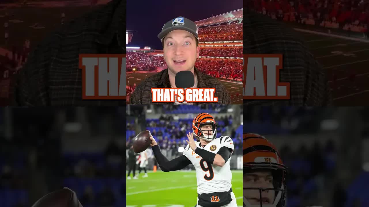 The #Bengals can't leave Joe Burrow hanging like that again... #nfl #football #shorts #fyp #fypシ