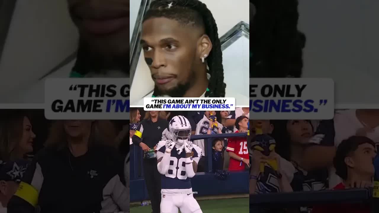 Cowboys CeeDee Lamb is standing on business 👀