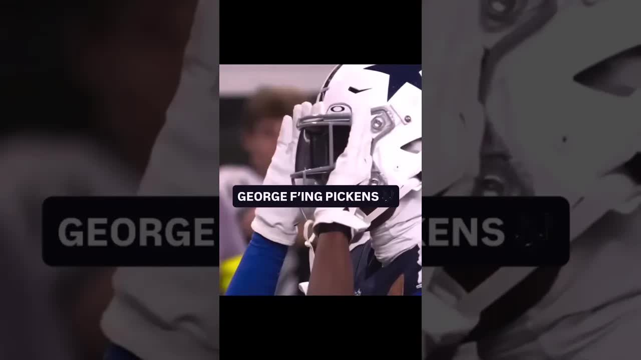#Cowboys GEORGE F’ING PICKENS 🎵 🎵 🎵