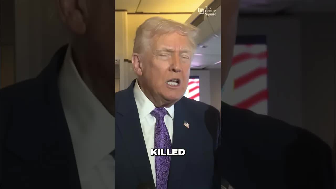 Trump says goal of talks with Ukrainian officials is 'to stop people from being killed'