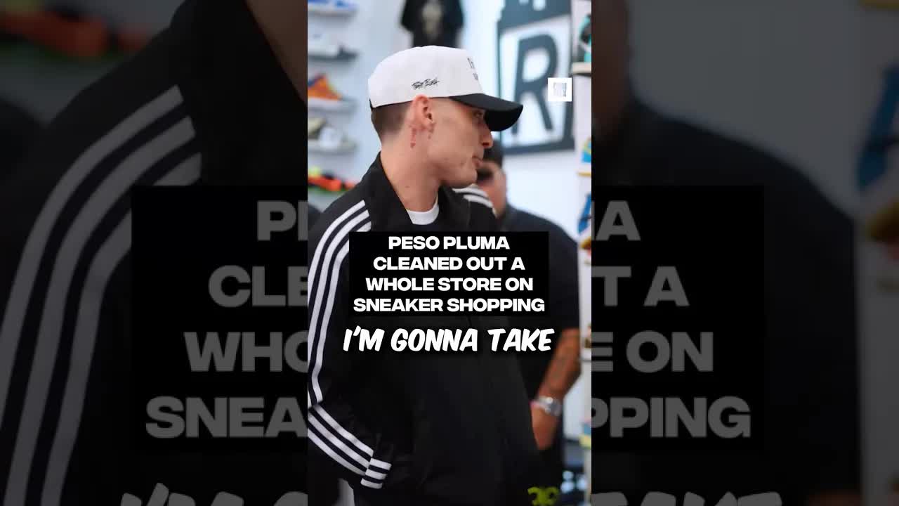 @pesopluma_oficial cashed out on #SneakerShopping like from ComplexCon 💰