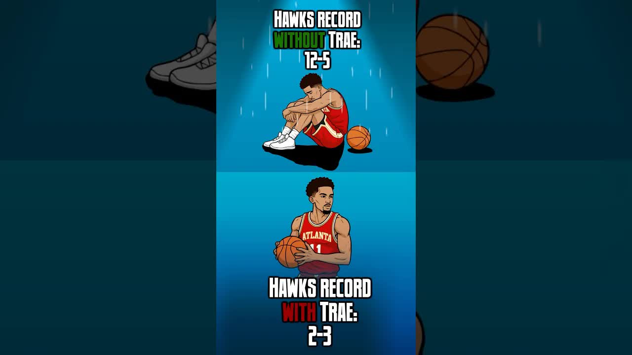 Atlanta has thrived without their star guard this season. Should the Hawks trade Trae Young? #nba