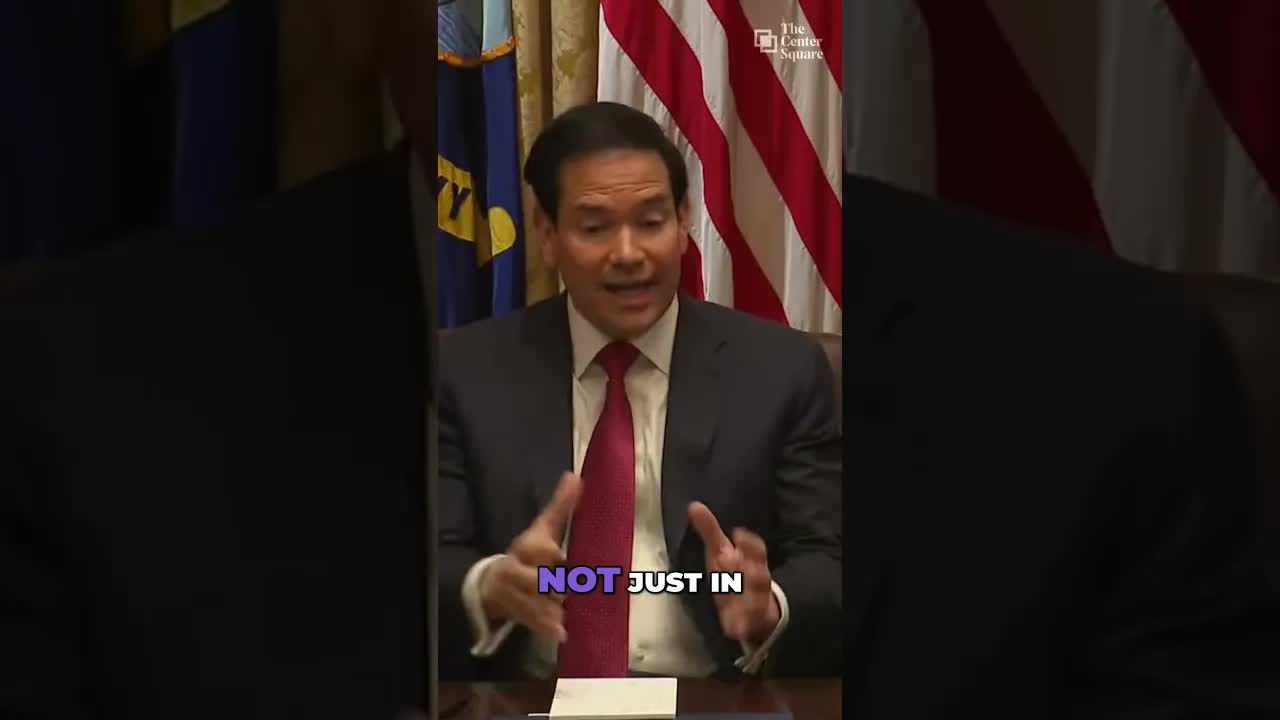 Sec. Rubio defends focus on mass migration as national security issue