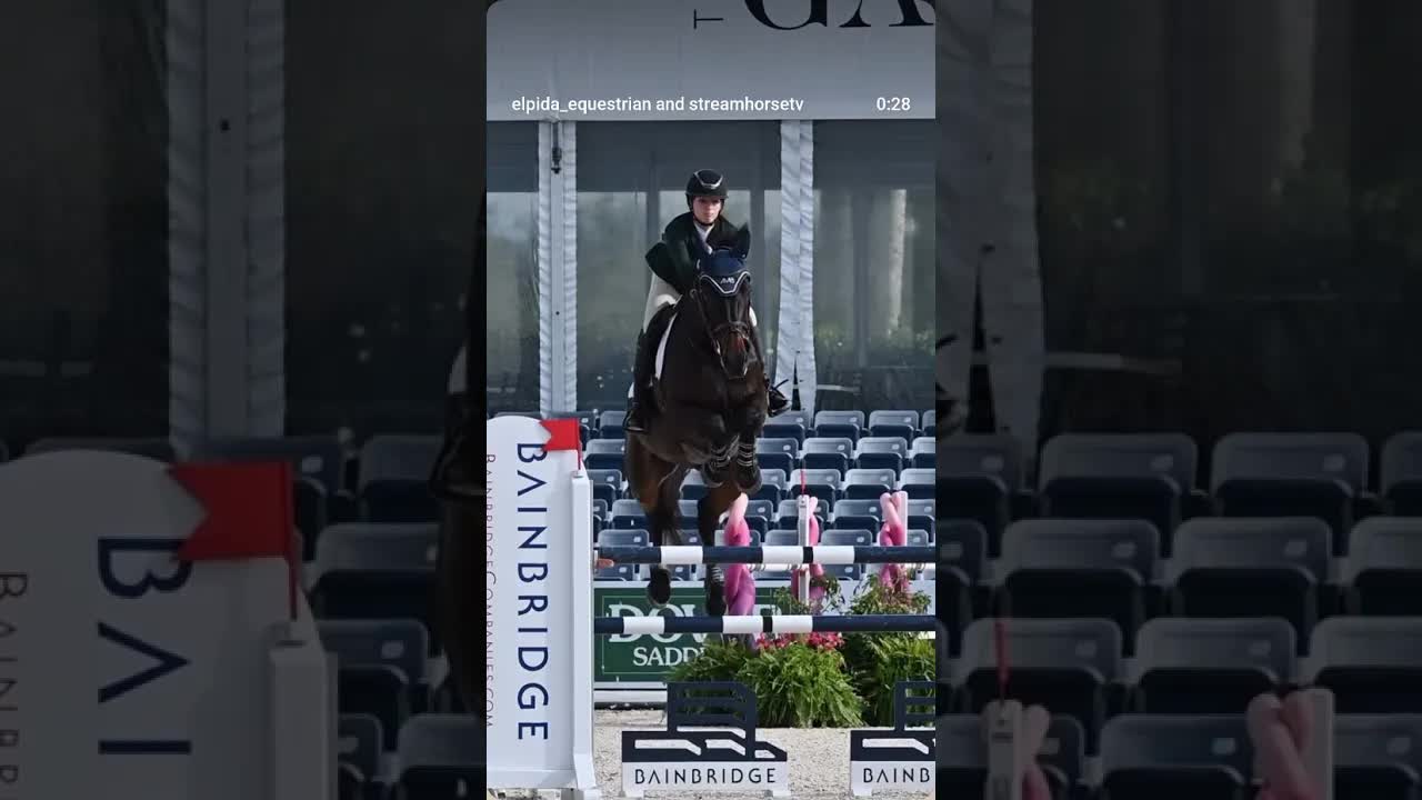 About last show 🤩 clear in the 1.30M is an amazing feeling! Proud of our girls 🔝🐎💙🖤