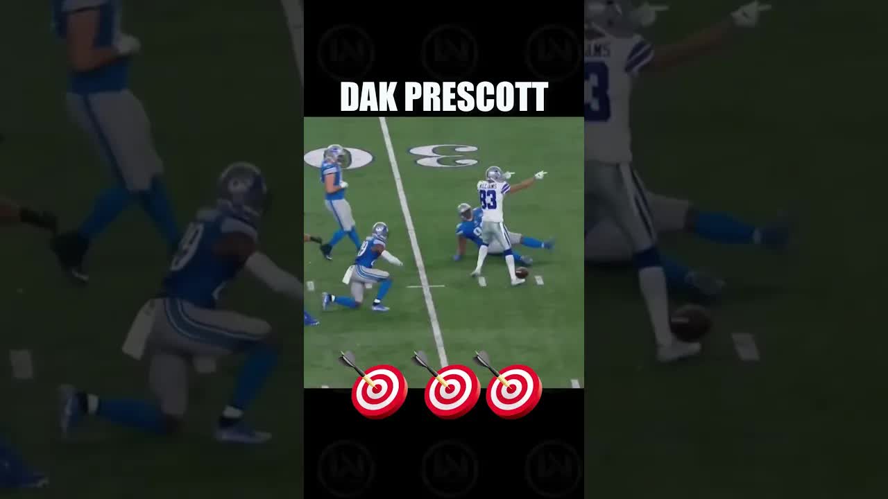 #Cowboys Dak Prescott vs Lions 2016 Highlights Throwback 🔥🔥🔥