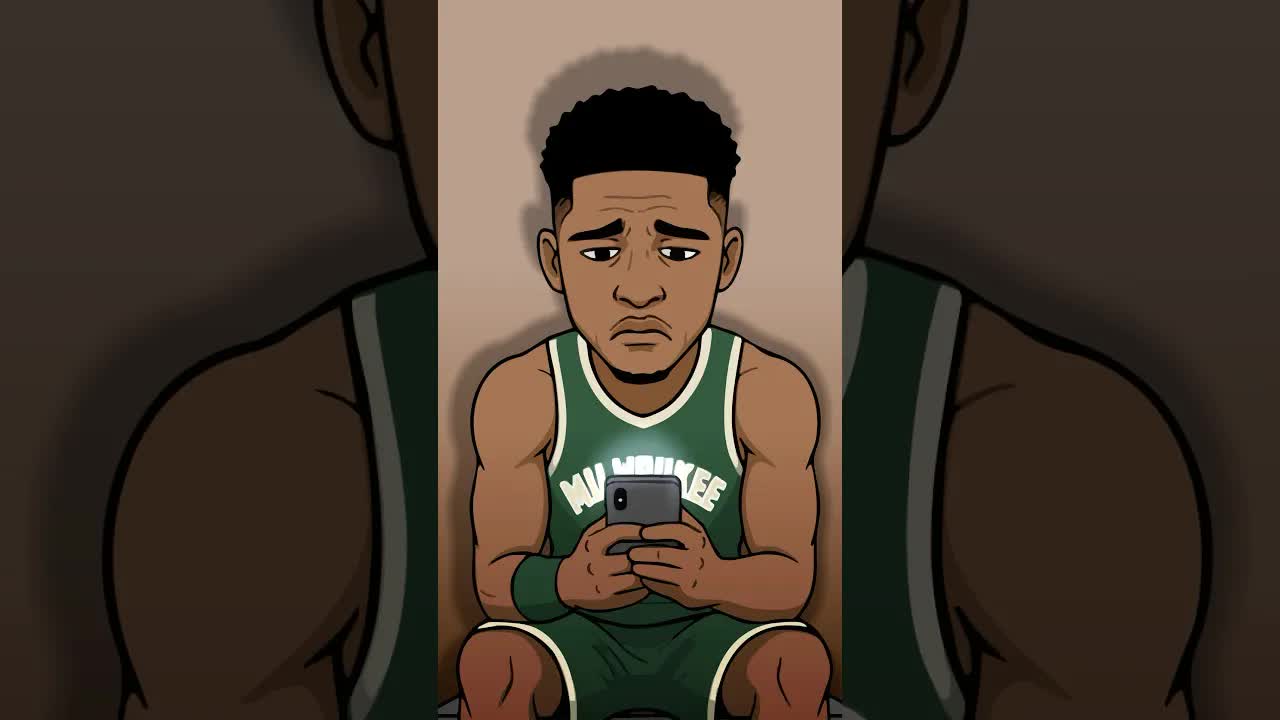 Giannis scrubs his IG and teams are lining up to trade for him 😂👀 #giannis #nba