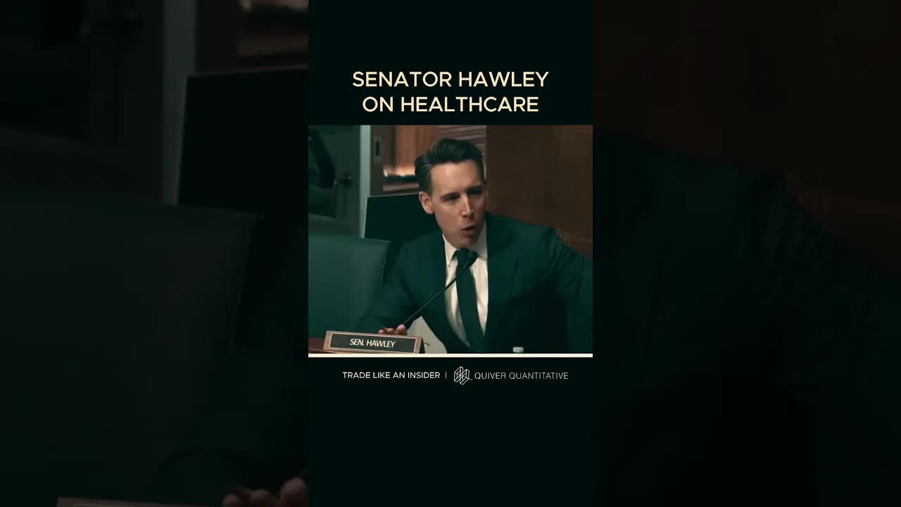 Senator Josh Hawley has proposed that healthcare spending be deducted from taxes