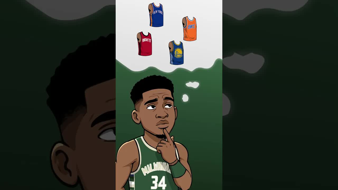 Big decision for Giannis to make in these upcoming weeks! Please don’t go to OKC 😂 #shorts #giannis