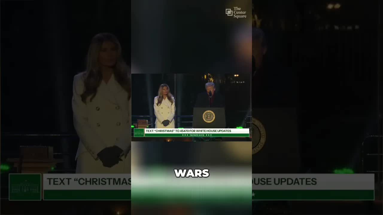 President Trump touts economy, says U.S. making progress on multiple peace efforts