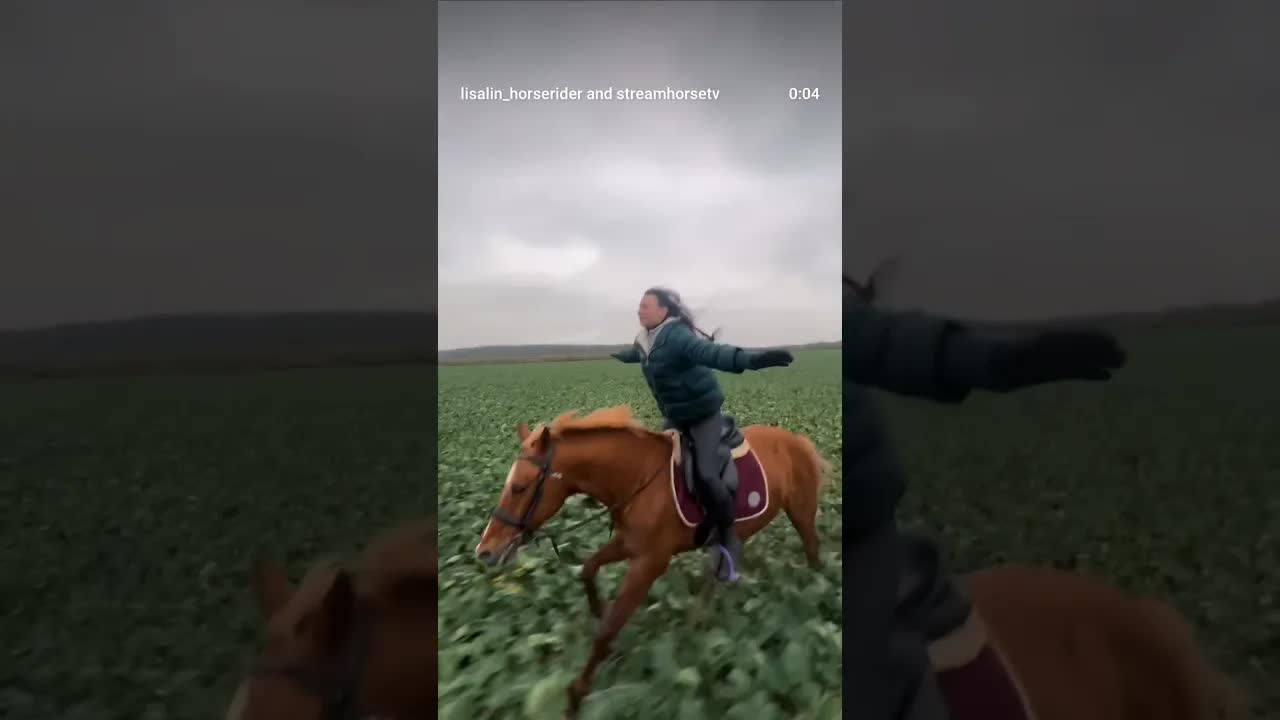 flying on a horse ❤️🪽