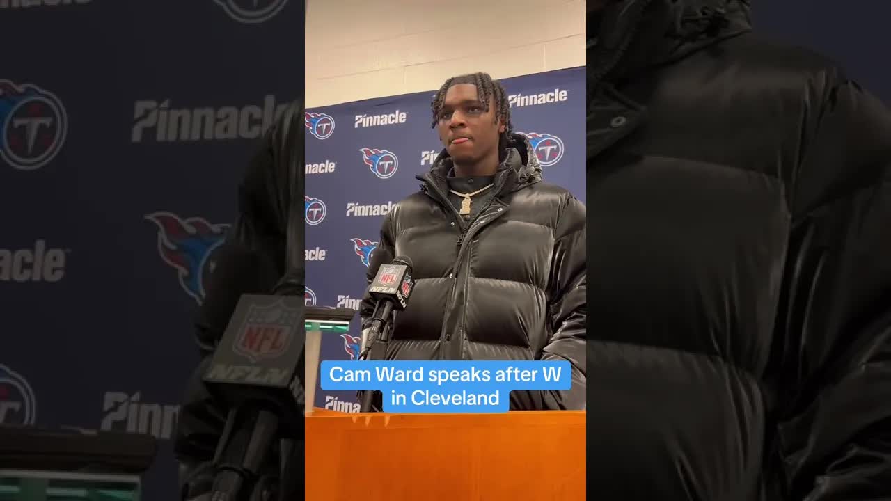 Complimentary football for the #Titans. #tennesseetitans #camward #shedeursanders #quarterback #nfl
