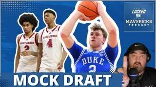 2025 NBA Mock Draft 1.0, Cooper Flagg a Lock for Dallas Mavericks