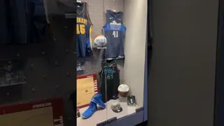Dirk Nowitzki & the Dallas Mavericks in the Naismith Basketball Hall of Fame #dallas #dirknowitzki