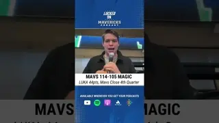 Luka Doncic 44 points, Dallas Mavericks Beat Orlando Magic & Close a 4th Quarter #Shorts