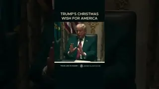 Trump gives his Christmas wish for America