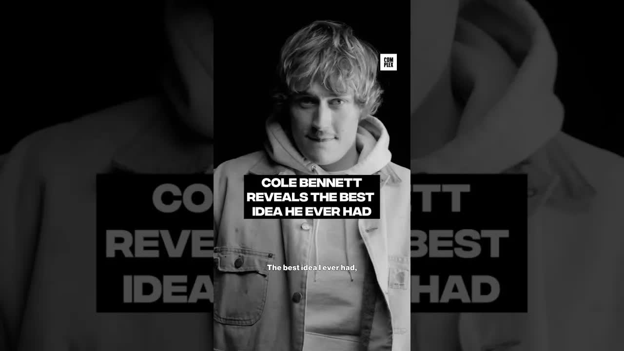 The risk that changed Cole Bennett's life #IdeaGeneration