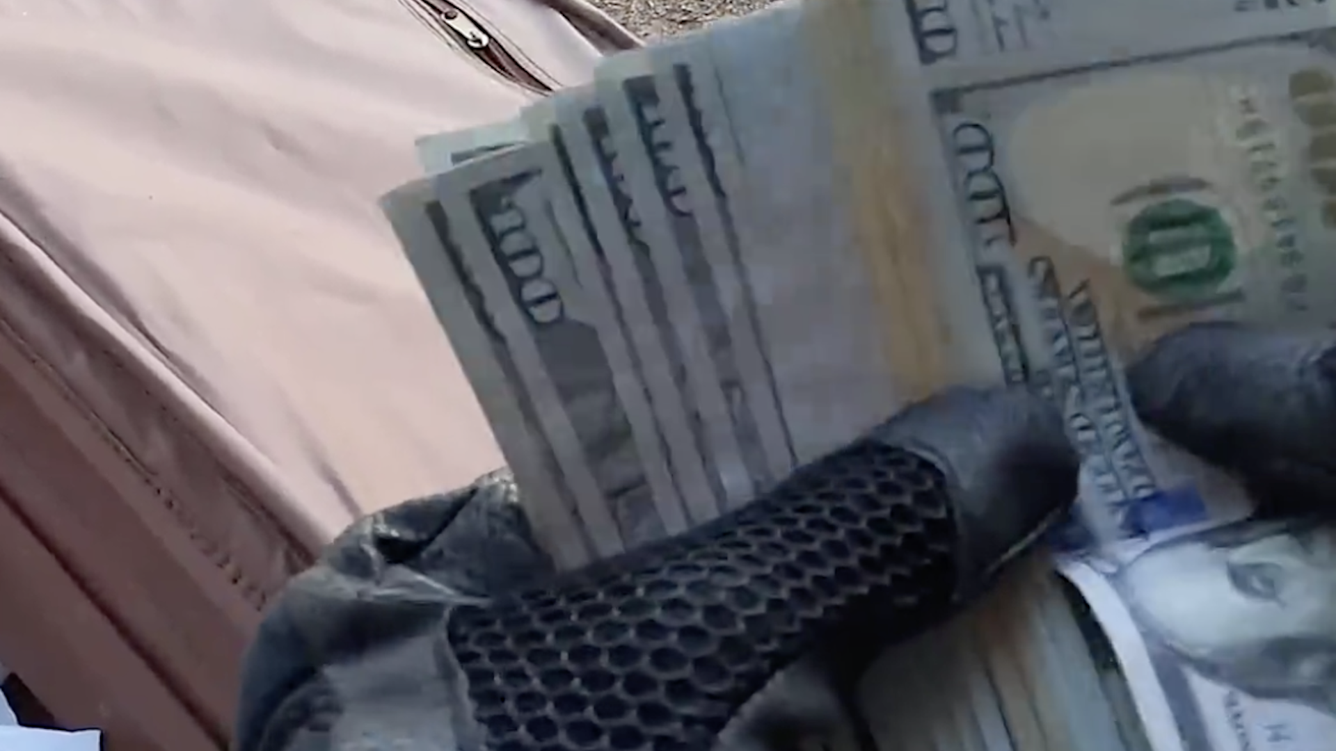 Shocking discovery during routine ride leads to questions about what to do with money