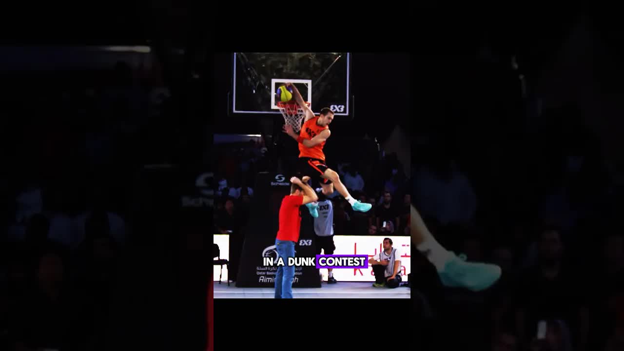 I Did A NEW Dunk In The Biggest Contest Of My Life