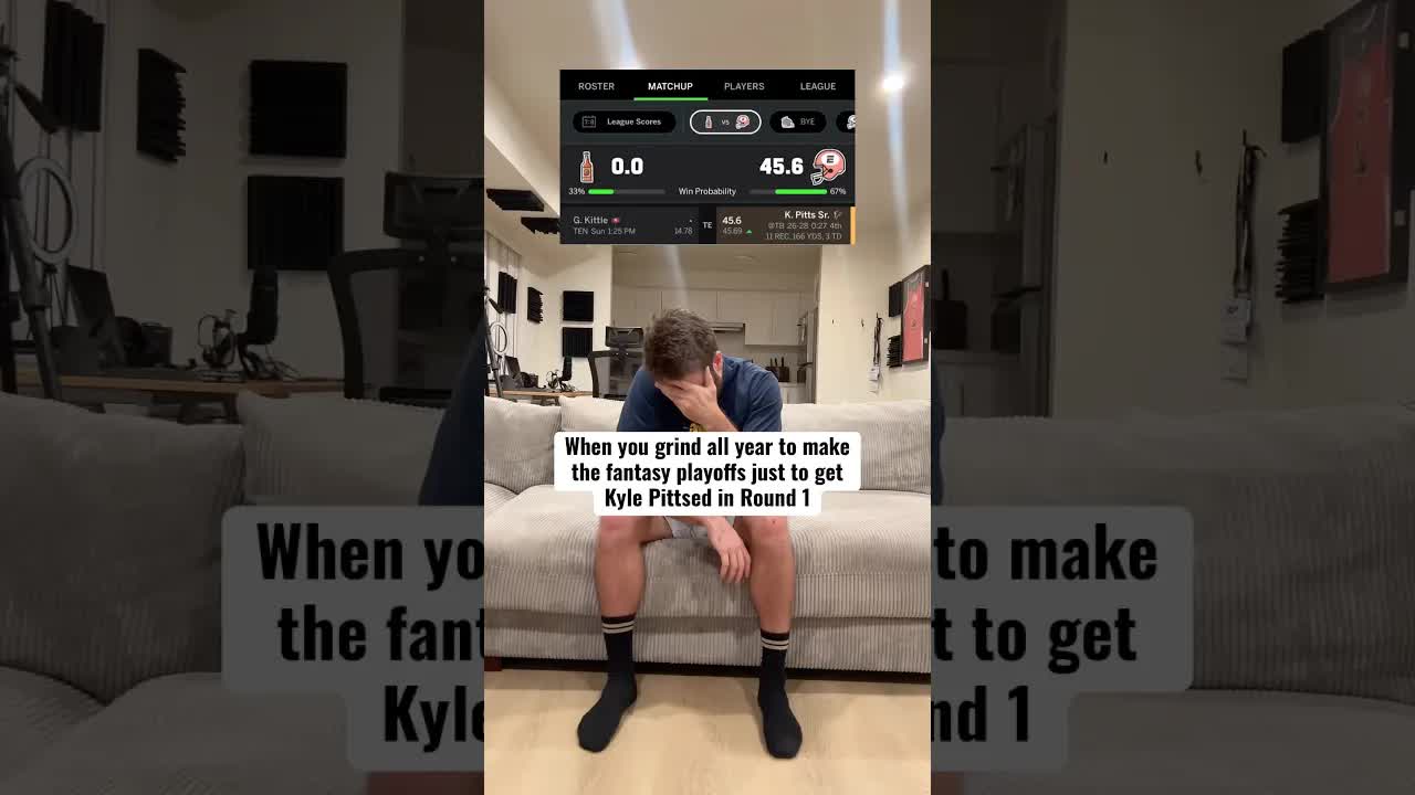 Bro picked him up an hour before the game too smh