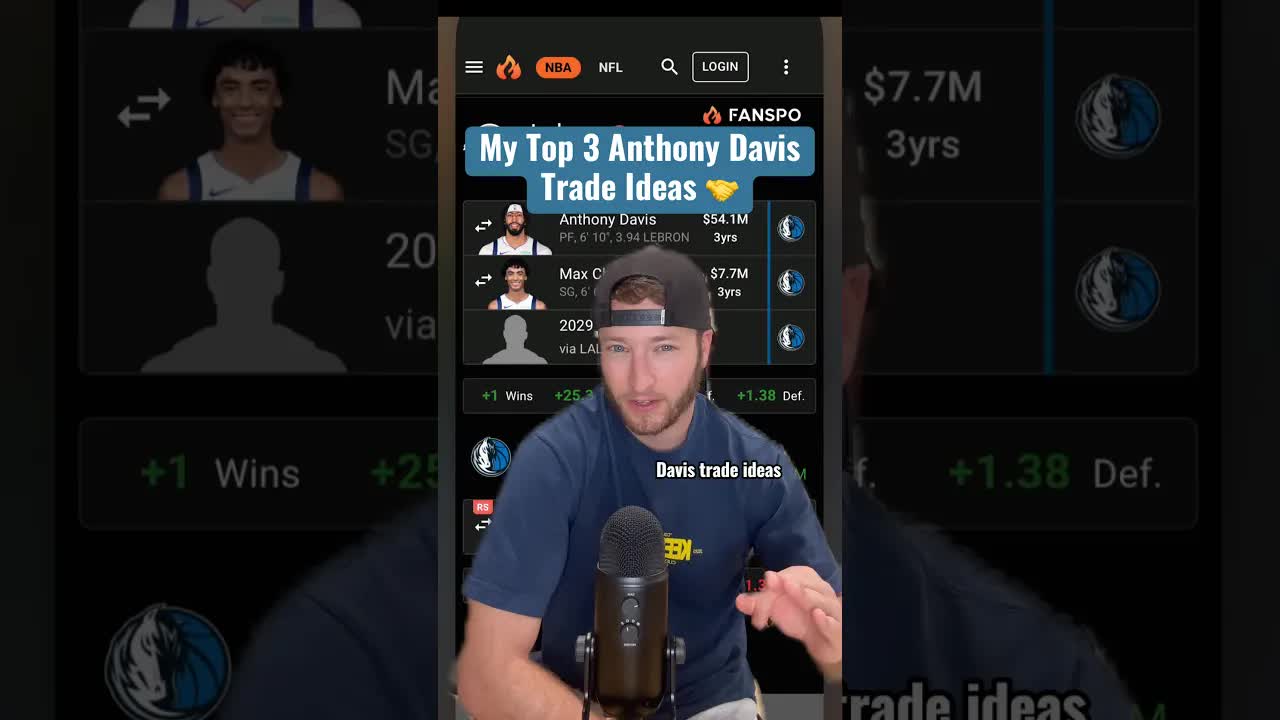 What if the Mavs TRADE Anthony Davis?