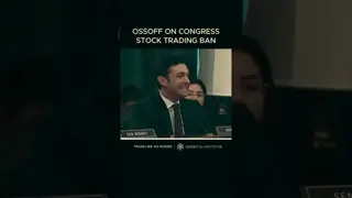 Senator Ossoff on Congress Trading Ban