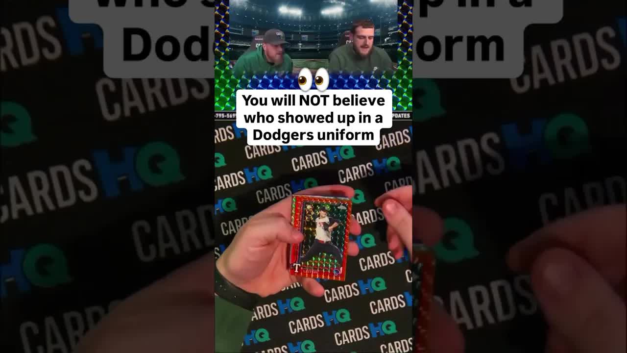 They Pulled WHO in a Dodgers uniform?!