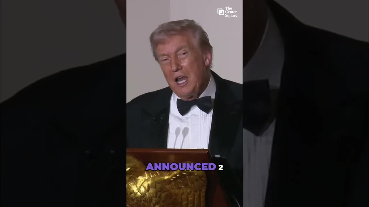 President Trump touts 64 percent deficit drop from tariff revenue