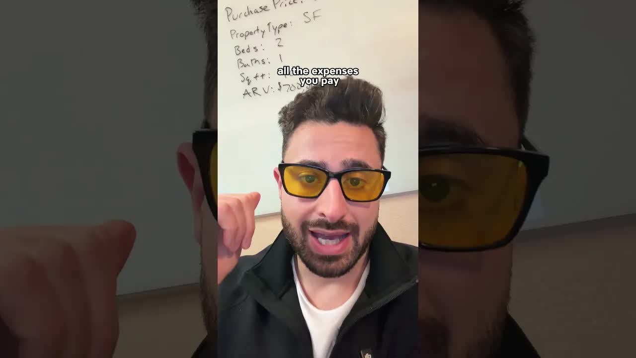 Number 1 Rule when buying real estate