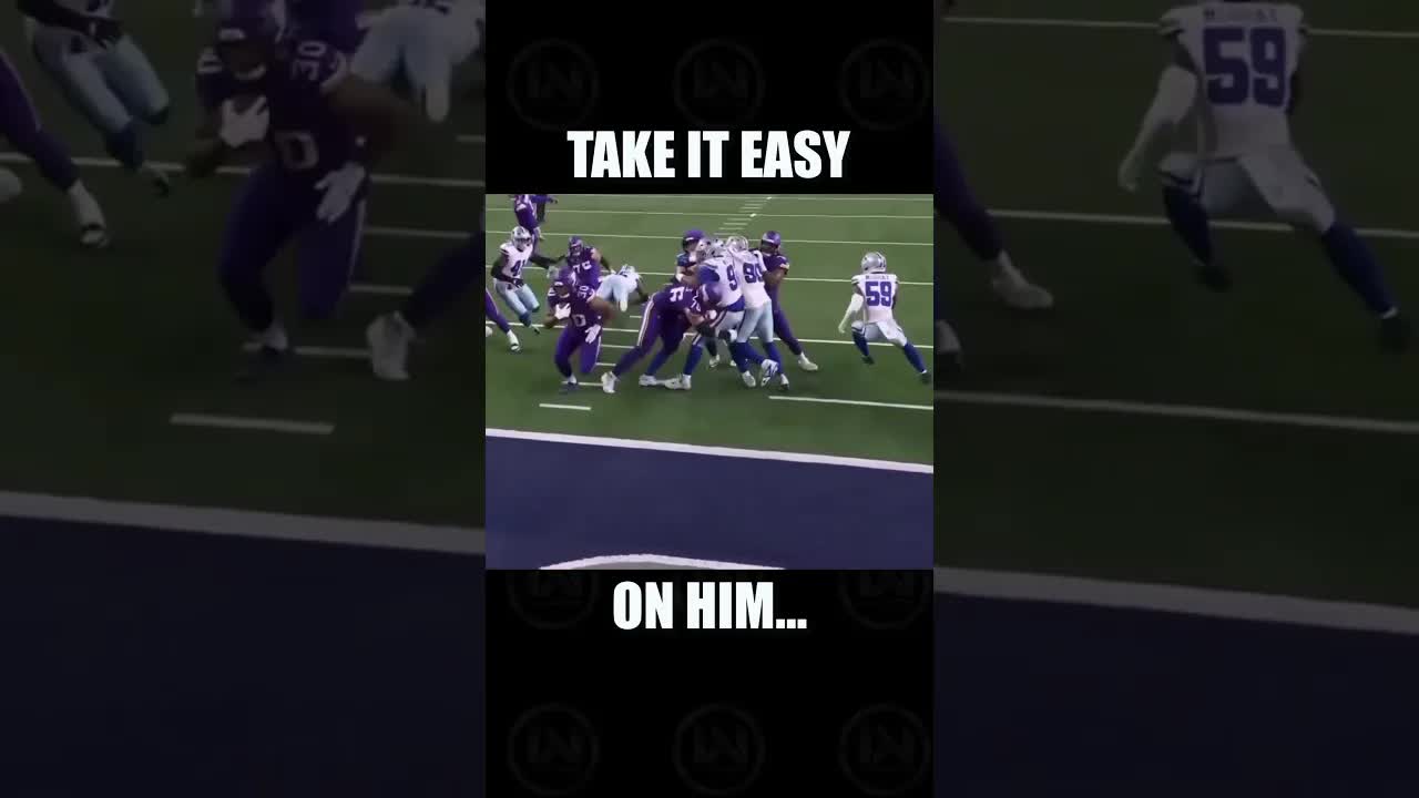 I was told to take it easy on #Cowboys Kenneth Murray……… But what about us😒