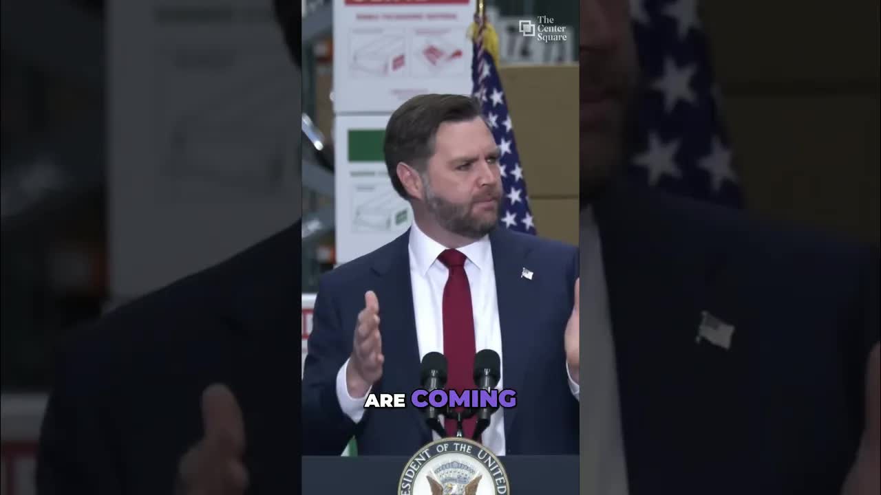 Vance touts “economic comeback,” cites 60,000 new Pennsylvania jobs