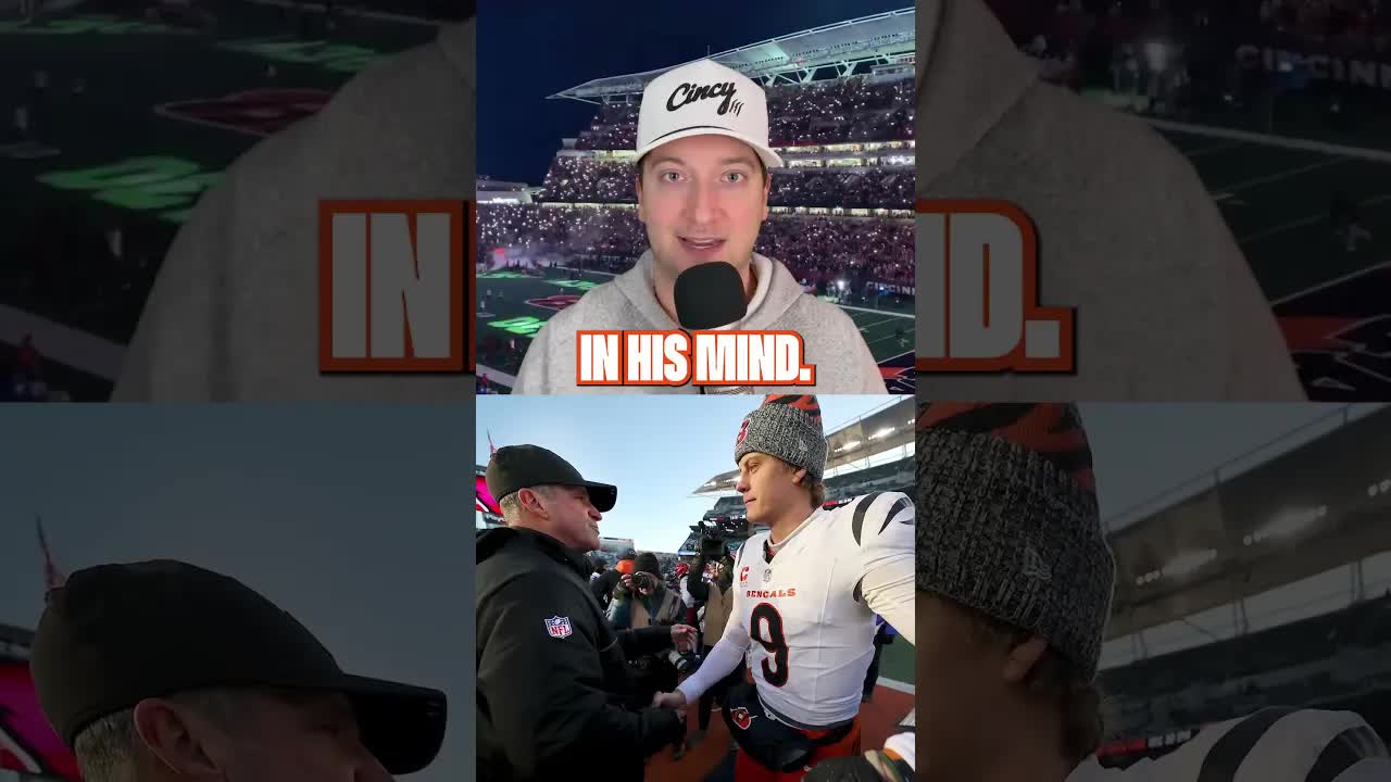 Joe Burrow REALLY needs a confidence boost #Bengals #nfl #cincinnati #fyp #fypシ #shorts #shortsfeed