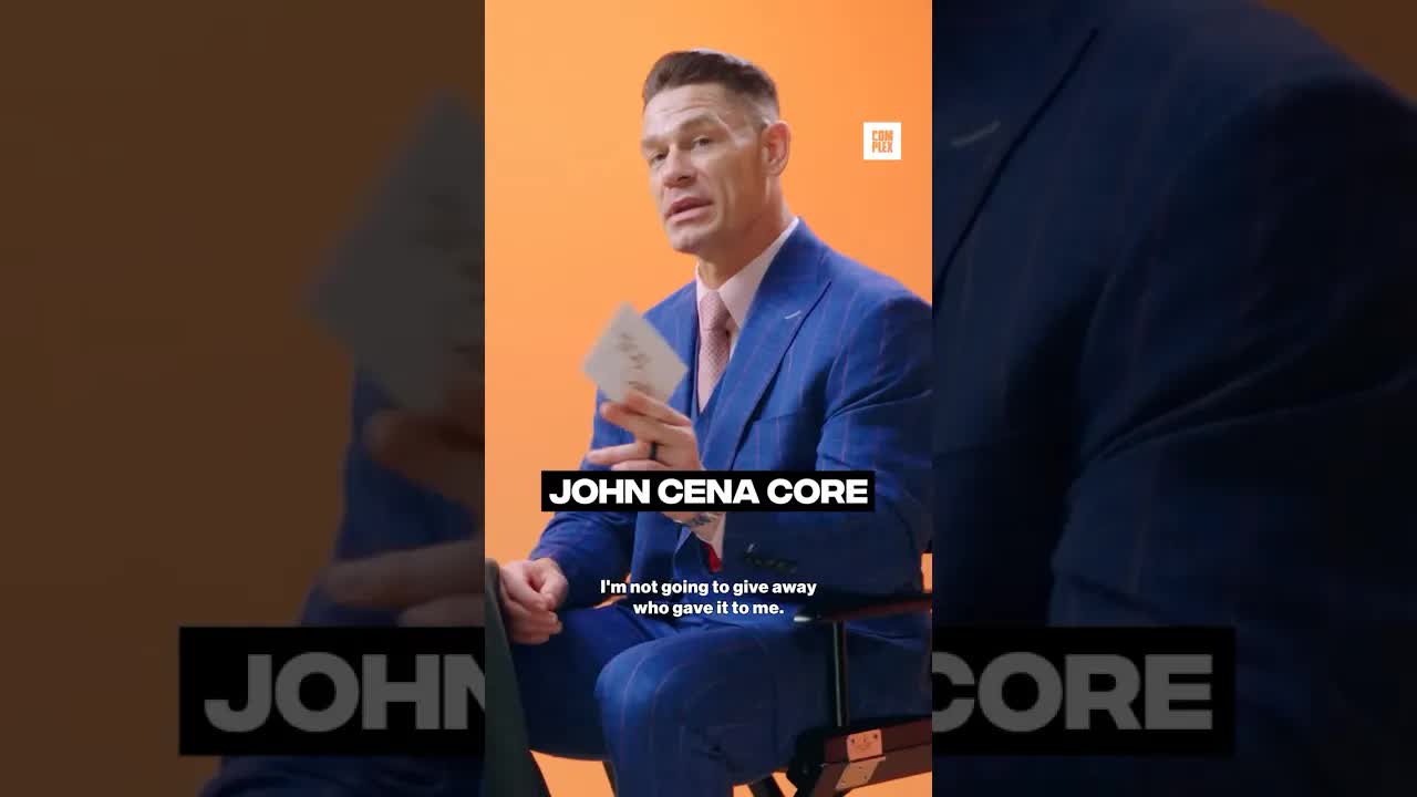 John Cena's best lines and moments from his #GOATTalk with Idris Elba